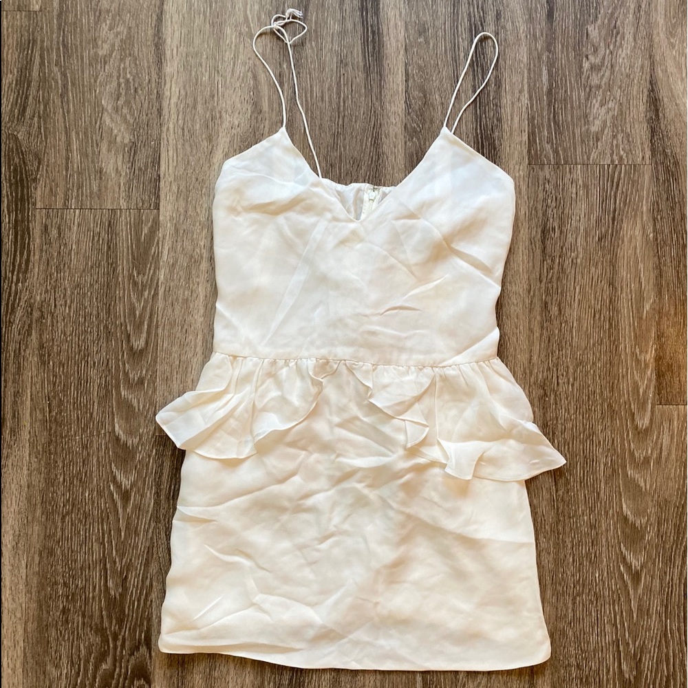 Garmentory Samantha Pleet silk mini dress